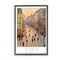 Stupell Industries Vintage Orange Paris Streets Floating Frame, design by Petal Prints Design